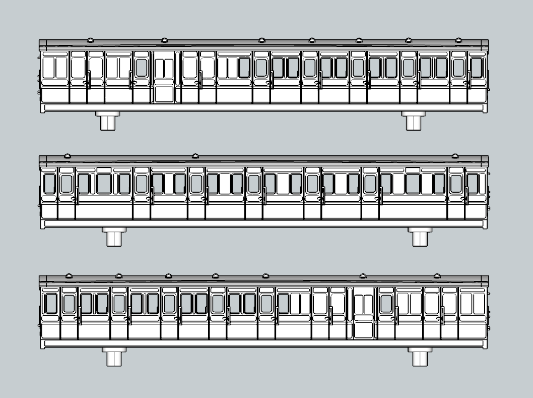 (image for) (N) LBSCR Billinton Rover-B 3 Coach Bundle - Set 777